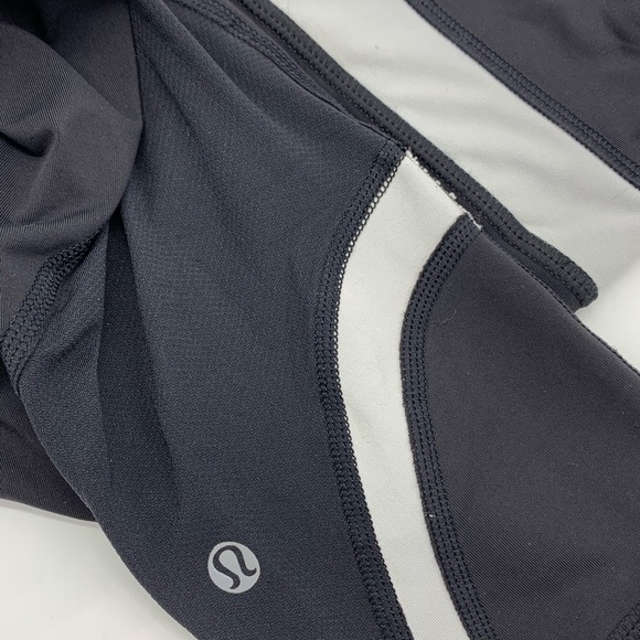 Lululemon Black Running Tights leggings SZ 6 - Picture 4 of 8